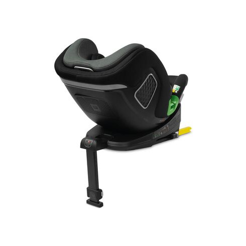 Scaun auto rotativ Caretero KAMPTOS I-Size 40-150 cm Gri/Negru, Culoare: Gri/Negru, Grupa: 0-36kg (0 luni - 12 ani),poza 2