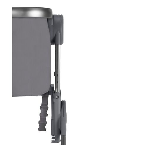 Patut co-sleeping pliabil si reglabil pe inaltime Carrello ARIA, Cloud Grey, Culoare: Gri, Dimensiuni: 80x50,poza 9