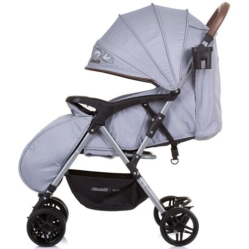 Carucior sport Chipolino April ash grey, Culoare: Gri, Model: sport,poza 6