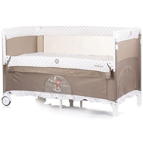 Patut pliabil Chipolino Palace Bear beige, Culoare: Bej, Dimensiuni: 120x60 - poza 6 - ExclusivMAG.ro