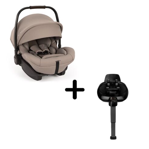 Scoica auto i-size Nuna ARRA Next Cedar + Baza isofix BASE next i-Size, testata ADAC, Culoare: Crem, Grupa: 0-13kg (0 luni - 12 luni)  - ExclusivMAG.ro