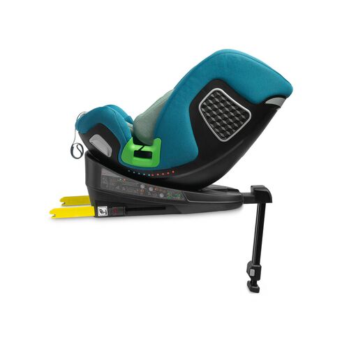 Scaun auto rotativ Caretero KAMPTOS I-Size 40-150 cm Albastru/Verde, Culoare: Turquoise, Grupa: 0-36kg (0 luni - 12 ani),poza 6  - ExclusivMAG.ro Scaun auto rotativ Caretero KAMPTOS I-Size 40-150 cm Albastru/Verde, Culoare: Turquoise, Grupa: 0-36kg (0 luni - 12 ani),poza 6