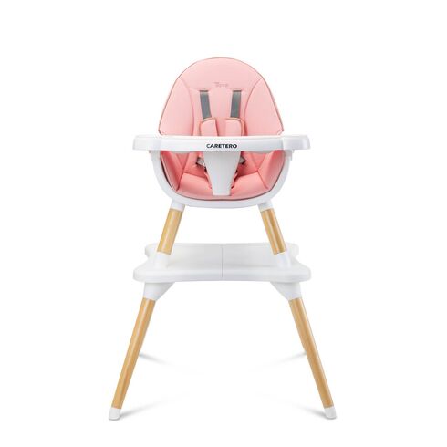 Scaun de masa transformabil Caretero TUVA Pink, Culoare: Roz,poza 5  - ExclusivMAG.ro Scaun de masa transformabil Caretero TUVA Pink, Culoare: Roz,poza 5