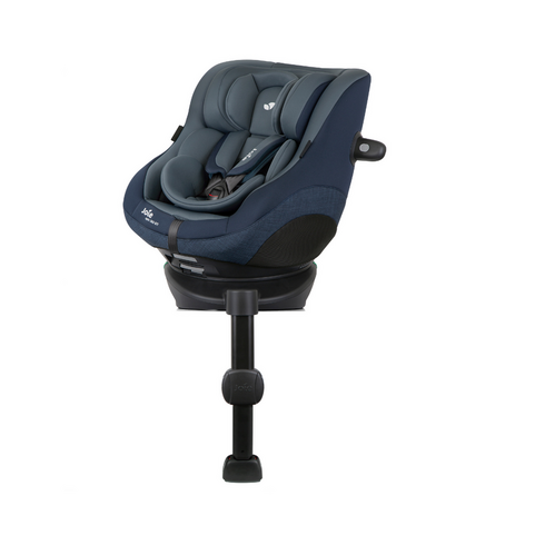 Scaun auto rotativ Joie Spin 360° GTi Lagoon, 40-105 cm, certificat R129, Culoare: Albastru, Grupa: 0-18kg (0 luni - 4 ani),poza 6