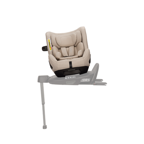 Scaun auto rotativ i-Size Nuna TODL next Biscotti, 40-105 cm + Baza isofix BASE next i-Size, Culoare: Bej, Grupa: 0-18kg (0 luni - 4 ani),poza 3
