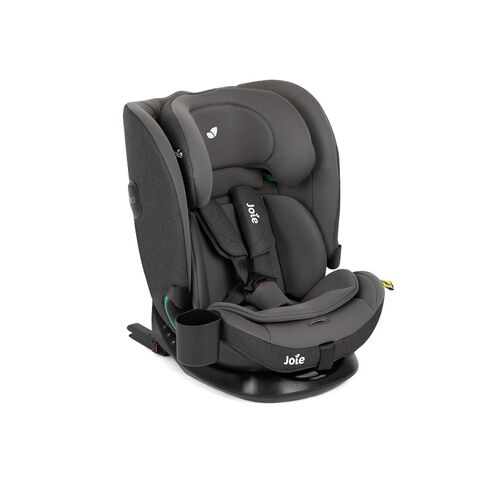Scaun auto Joie i-Bold Thunder, 76-150 cm, certificat R129, Culoare: Gri/Negru, Grupa: 9-36kg (9 luni - 12 ani)