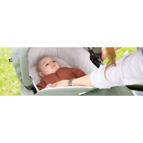 Landou Joie Ramble XL Pebble (pentru carucioarele Versatrax, Litetrax 4, Mytrax), Culoare: Gri,poza 9  - ExclusivMAG.ro Landou Joie Ramble XL Pebble (pentru carucioarele Versatrax, Litetrax 4, Mytrax), Culoare: Gri,poza 9