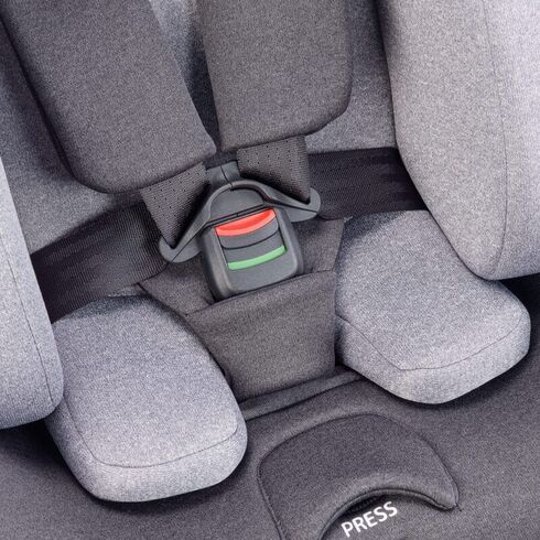 Scaun auto rotativ cu isofix, BabyGo MOVE360 Grey, 40-150 cm, certificat R129, Culoare: Gri, Grupa: 0-36kg (0 luni - 12 ani),poza 12