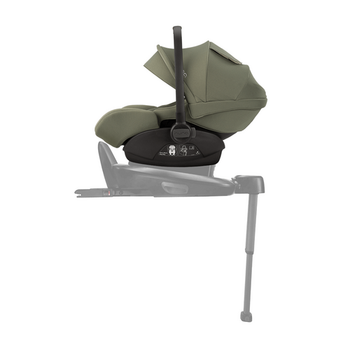 Scoica auto i-size Nuna ARRA Next Pine + Baza isofix BASE next i-Size, testata ADAC, Culoare: Verde, Grupa: 0-13kg (0 luni - 12 luni) - poza 2 - ExclusivMAG.ro