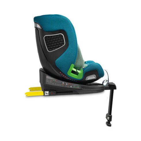 Scaun auto rotativ Caretero KAMPTOS I-Size 40-150 cm Albastru/Verde, Culoare: Turquoise, Grupa: 0-36kg (0 luni - 12 ani),poza 3  - ExclusivMAG.ro Scaun auto rotativ Caretero KAMPTOS I-Size 40-150 cm Albastru/Verde, Culoare: Turquoise, Grupa: 0-36kg (0 luni - 12 ani),poza 3
