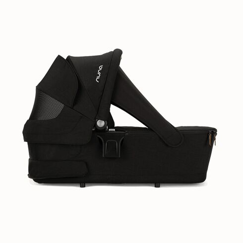 Set carucior compact Nuna TRIV next Caviar + Landou LYTL Caviar, Culoare: Negru, Model: 2 in 1,poza 9