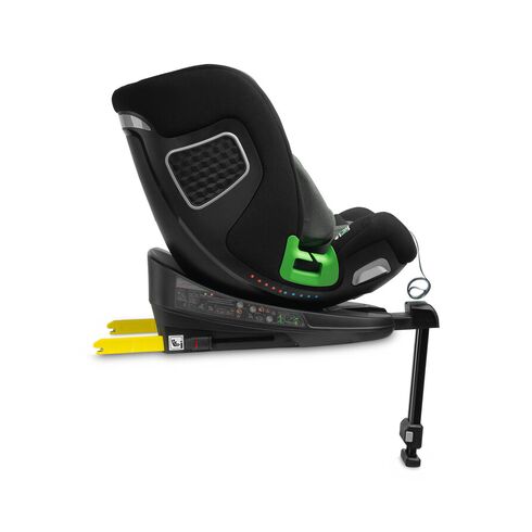 Scaun auto rotativ Caretero KAMPTOS I-Size 40-150 cm Gri/Negru, Culoare: Gri/Negru, Grupa: 0-36kg (0 luni - 12 ani),poza 3