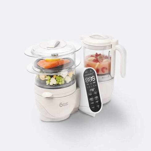 Robot multifunctional 5 in 1 Babymoov Nutribaby (+) Mineral Beige,poza 2