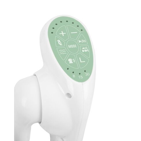 Scaun de masa si leagan electric Carrello CASCATA Tropical Green, Culoare: Verde,poza 6