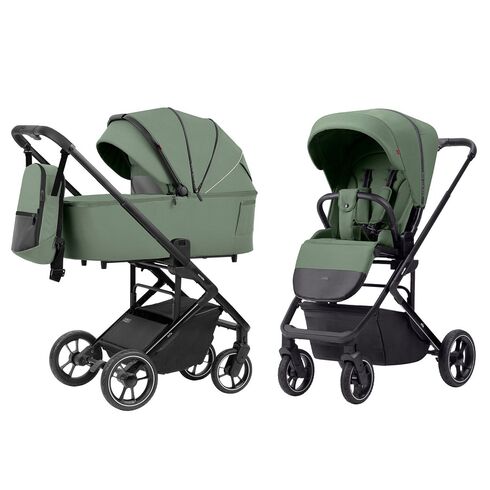 Carucior troller reversibil (max. 22 Kg) Carrello ALFA 2 in 1 Sea Green, Culoare: Verde, Model: 2 in 1