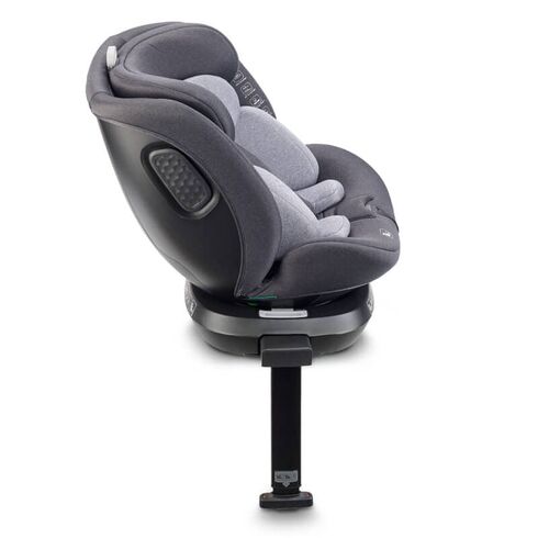 Scaun auto rotativ cu isofix, BabyGo MOVE360 Grey, 40-150 cm, certificat R129, Culoare: Gri, Grupa: 0-36kg (0 luni - 12 ani),poza 7