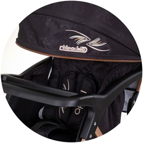 Carucior sport Chipolino April obsidian, Culoare: Negru, Model: sport,poza 9  - ExclusivMAG.ro Carucior sport Chipolino April obsidian, Culoare: Negru, Model: sport,poza 9