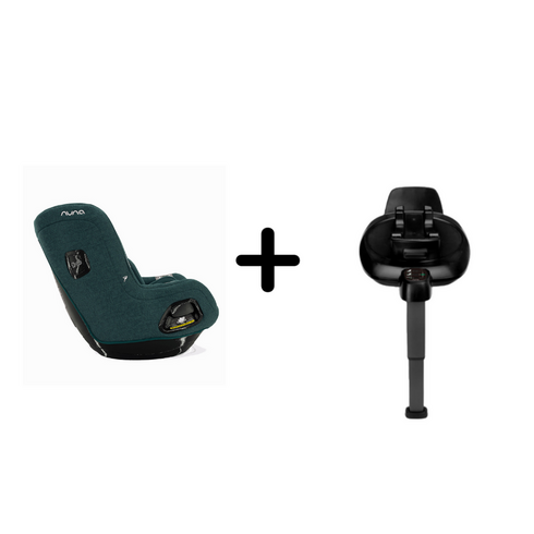 Scaun auto rotativ i-Size Nuna TODL next Lagoon, 40-105 cm + Baza isofix BASE next i-Size, Culoare: Albastru, Grupa: 0-18kg (0 luni - 4 ani)  - ExclusivMAG.ro