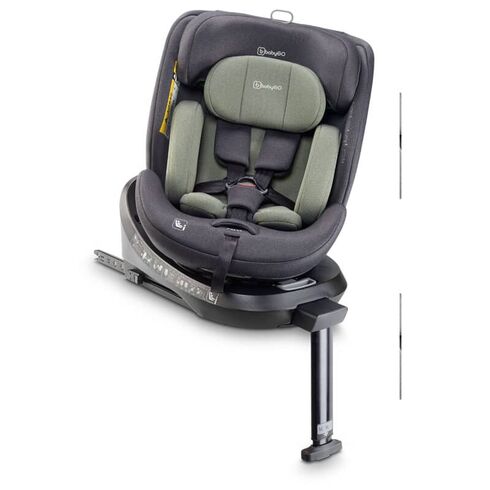 Scaun auto rotativ cu isofix, BabyGo MOVE360 Green, 40-150 cm, certificat R129, Culoare: Verde, Grupa: 0-36kg (0 luni - 12 ani),poza 2