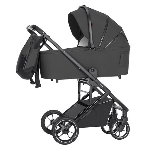 Carucior troller reversibil (max. 22 Kg) Carrello ALFA 2 in 1 Graphite Grey, Culoare: Gri, Model: 2 in 1 - poza 2 - ExclusivMAG.ro