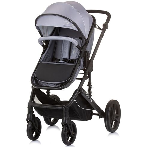 Carucior Chipolino Amore 2 in 1 ash grey, Culoare: Gri, Model: 2 in 1,poza 3