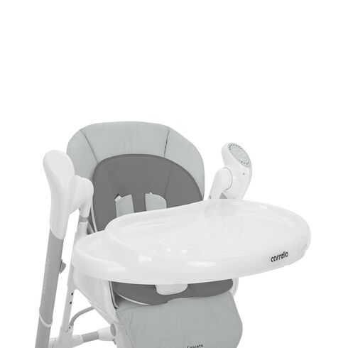 Scaun de masa si leagan electric Carrello CASCATA Ash Grey, Culoare: Gri deschis,poza 5