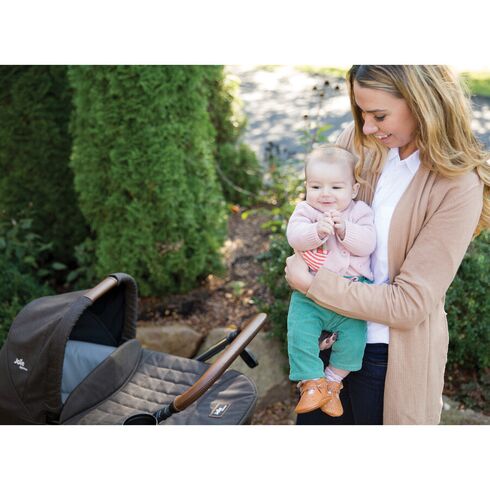 Landou Joie Ramble XL Pebble (pentru carucioarele Versatrax, Litetrax 4, Mytrax), Culoare: Gri,poza 11  - ExclusivMAG.ro Landou Joie Ramble XL Pebble (pentru carucioarele Versatrax, Litetrax 4, Mytrax), Culoare: Gri,poza 11