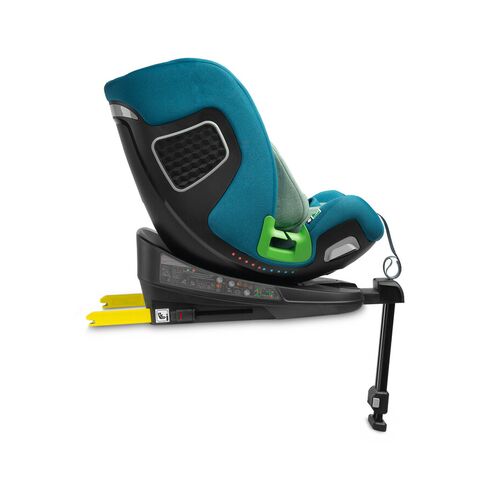 Scaun auto rotativ Caretero KAMPTOS I-Size 40-150 cm Albastru/Verde, Culoare: Turquoise, Grupa: 0-36kg (0 luni - 12 ani),poza 7  - ExclusivMAG.ro Scaun auto rotativ Caretero KAMPTOS I-Size 40-150 cm Albastru/Verde, Culoare: Turquoise, Grupa: 0-36kg (0 luni - 12 ani),poza 7