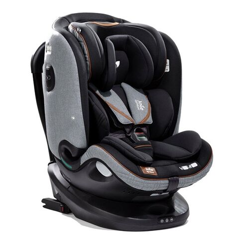 Scaun auto i-Size i-Spin Joie Grow 360° R Signature Carbon, 40-125 cm, testat ADAC si certificat R129, Culoare: Gri/Negru, Grupa: 0-25kg (0 luni - 7 ani)