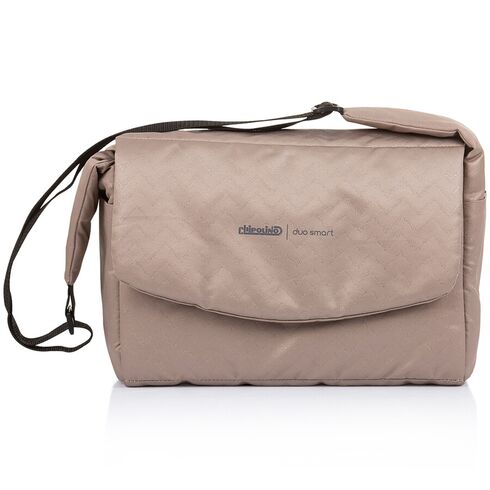 Carucior gemeni Chipolino Duo Smart 2 in 1 golden beige, Culoare: Crem, Model: gemeni,poza 11