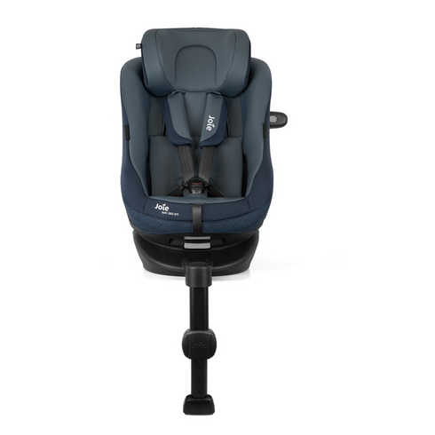 Scaun auto rotativ Joie Spin 360° GTi Lagoon, 40-105 cm, certificat R129, Culoare: Albastru, Grupa: 0-18kg (0 luni - 4 ani),poza 5