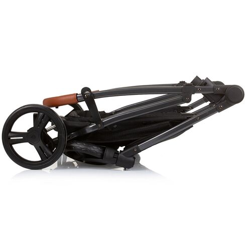 Carucior gemeni Chipolino Duo Smart 2 in 1 silver grey, Culoare: Gri/Negru, Model: gemeni,poza 10