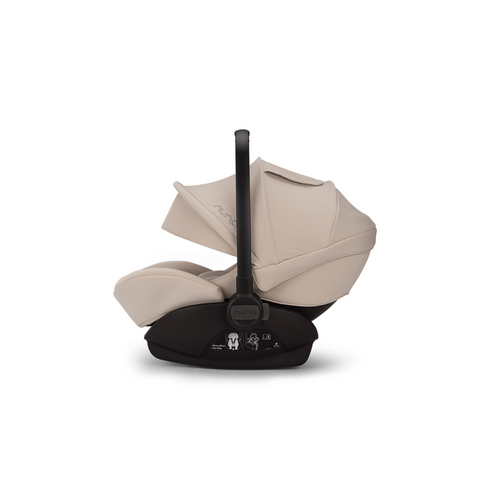 Scoica auto i-size Nuna ARRA Next Biscotti + Baza isofix BASE next i-Size, testata ADAC, Culoare: Bej, Grupa: 0-13kg (0 luni - 12 luni),poza 5