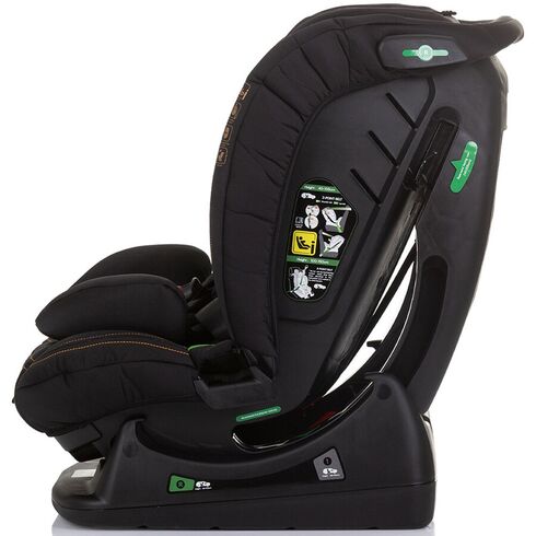 Scaun auto Chipolino Aviato I-Size 40-150 cm obsidian, Culoare: Negru, Grupa: 0-36kg (0 luni - 12 ani),poza 5  - ExclusivMAG.ro Scaun auto Chipolino Aviato I-Size 40-150 cm obsidian, Culoare: Negru, Grupa: 0-36kg (0 luni - 12 ani),poza 5