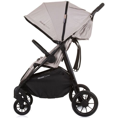 Carucior gemeni Chipolino Top Stars macadamia, Culoare: Crem, Model: gemeni,poza 5