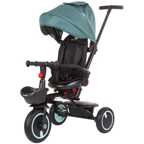 Tricicleta pliabila Chipolino Quick Fold cu sezut reversibil aloe, Culoare: Albastru,poza 2
