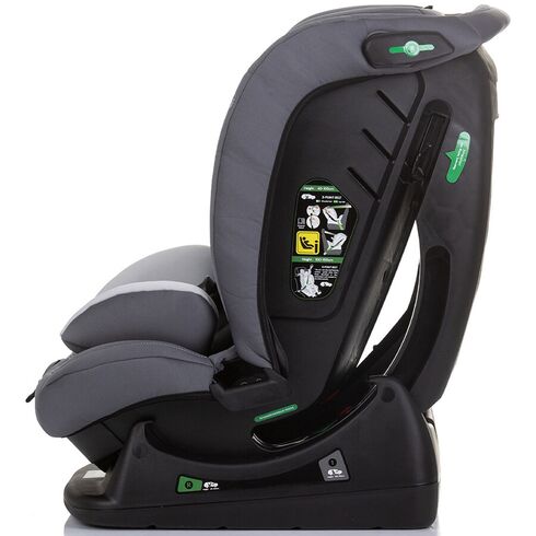 Scaun auto Chipolino Aviato I-Size 40-150 cm ash grey, Culoare: Gri deschis, Grupa: 0-36kg (0 luni - 12 ani),poza 5