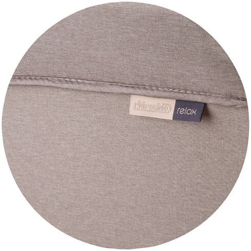Patut pliabil Chipolino Relax macadamia linen cu laterala culisanta, Culoare: Crem, Dimensiuni: 120x60 - poza 11 - ExclusivMAG.ro