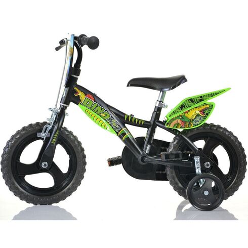 Bicicleta copii Dino Bikes 12' Dinosaur, Culoare: Verde inchis, Dimensiuni: 12 inch,poza 5