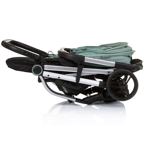 Carucior Chipolino Twister pastel green cu sezut rotativ, Culoare: Verde, Model: sport,poza 7