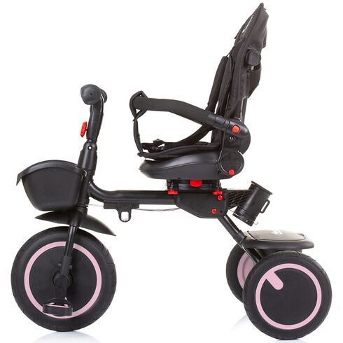 Tricicleta pliabila Chipolino Quick Fold cu sezut reversibil rose water, Culoare: Roz,poza 7