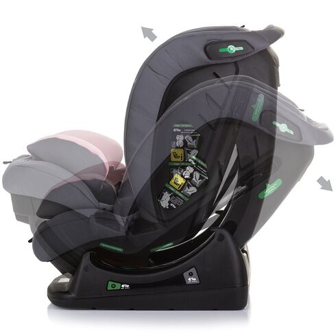 Scaun auto Chipolino Aviato I-Size 40-150 cm flamingo, Culoare: Roz, Grupa: 0-36kg (0 luni - 12 ani),poza 6