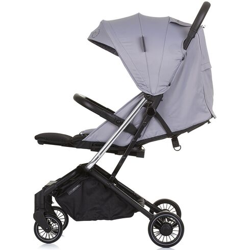 Carucior sport Chipolino Bijou ash grey, Culoare: Gri deschis, Model: sport,poza 4