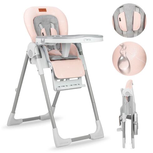 Scaun de masa Gwaju, Momi, Pink, Culoare: Roz,poza 4