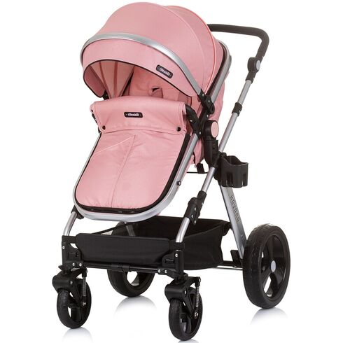 Carucior Chipolino Havana 3 in 1 flamingo, Culoare: Roz, Model: 3 in 1,poza 5