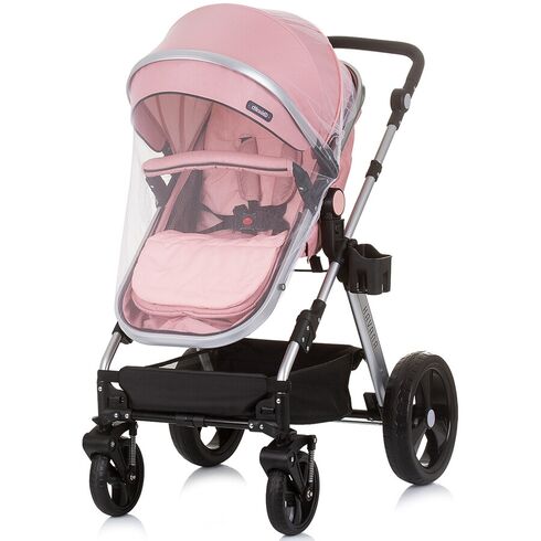 Carucior Chipolino Havana 3 in 1 flamingo, Culoare: Roz, Model: 3 in 1,poza 6