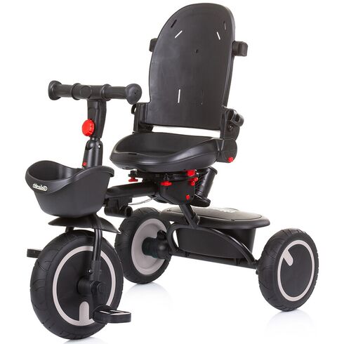 Tricicleta pliabila Chipolino Quick Fold cu sezut reversibil sand, Culoare: Crem,poza 9