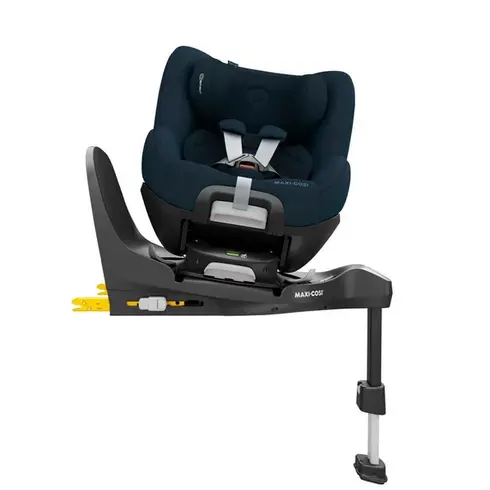 Scaun Auto I-Size Maxi-Cosi PEARL 360 PRO + Baza Auto FAMILYFIX 360 PRO AUTHENTIC BLUE, Culoare: Albastru, Grupa: 61-105cm (4luni - 4ani),poza 2