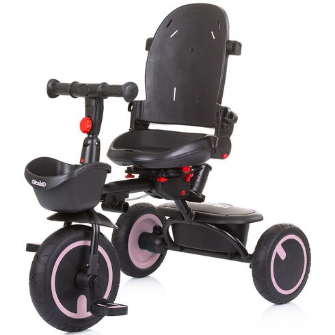 Tricicleta pliabila Chipolino Quick Fold cu sezut reversibil rose water, Culoare: Roz,poza 9