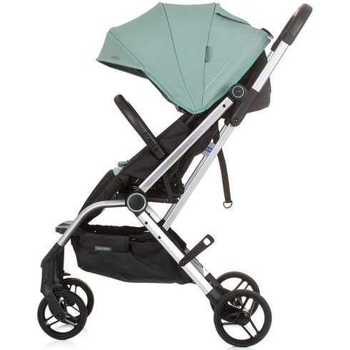 Carucior Chipolino Twister pastel green cu sezut rotativ, Culoare: Verde, Model: sport,poza 3